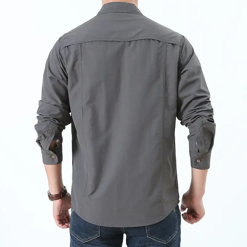 Men's Trekking Shirt With Utility Pockets