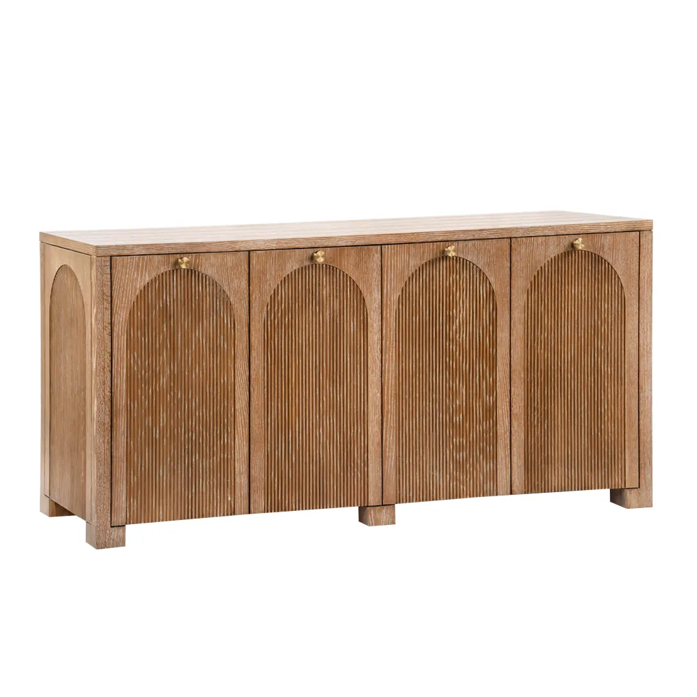 Refined Cabinet Storage Console Cabinet