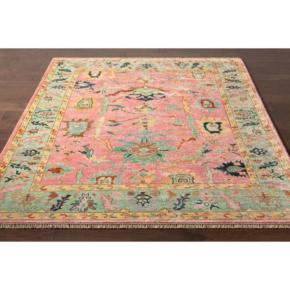 Wool Fringed Carpet