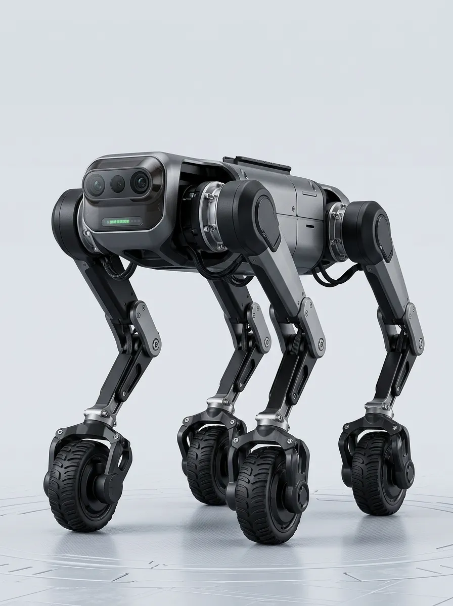 Electronic Robot Dog for Modern Robotics Display