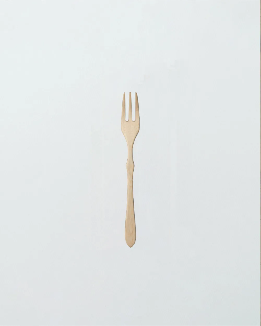 Natural Bamboo Small Fork