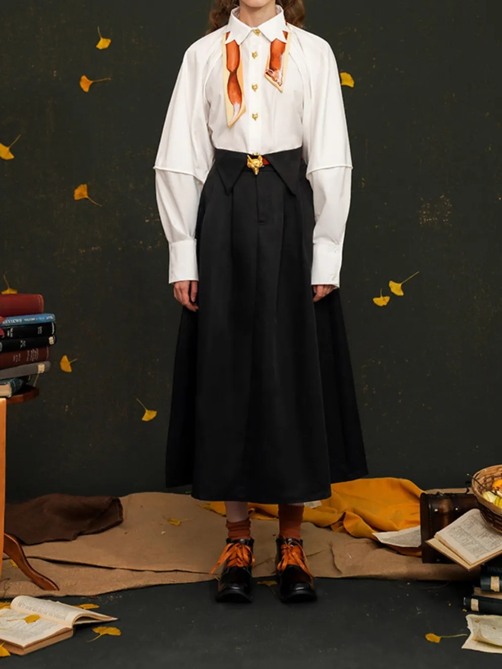 Casual Resort High Waist Skirt