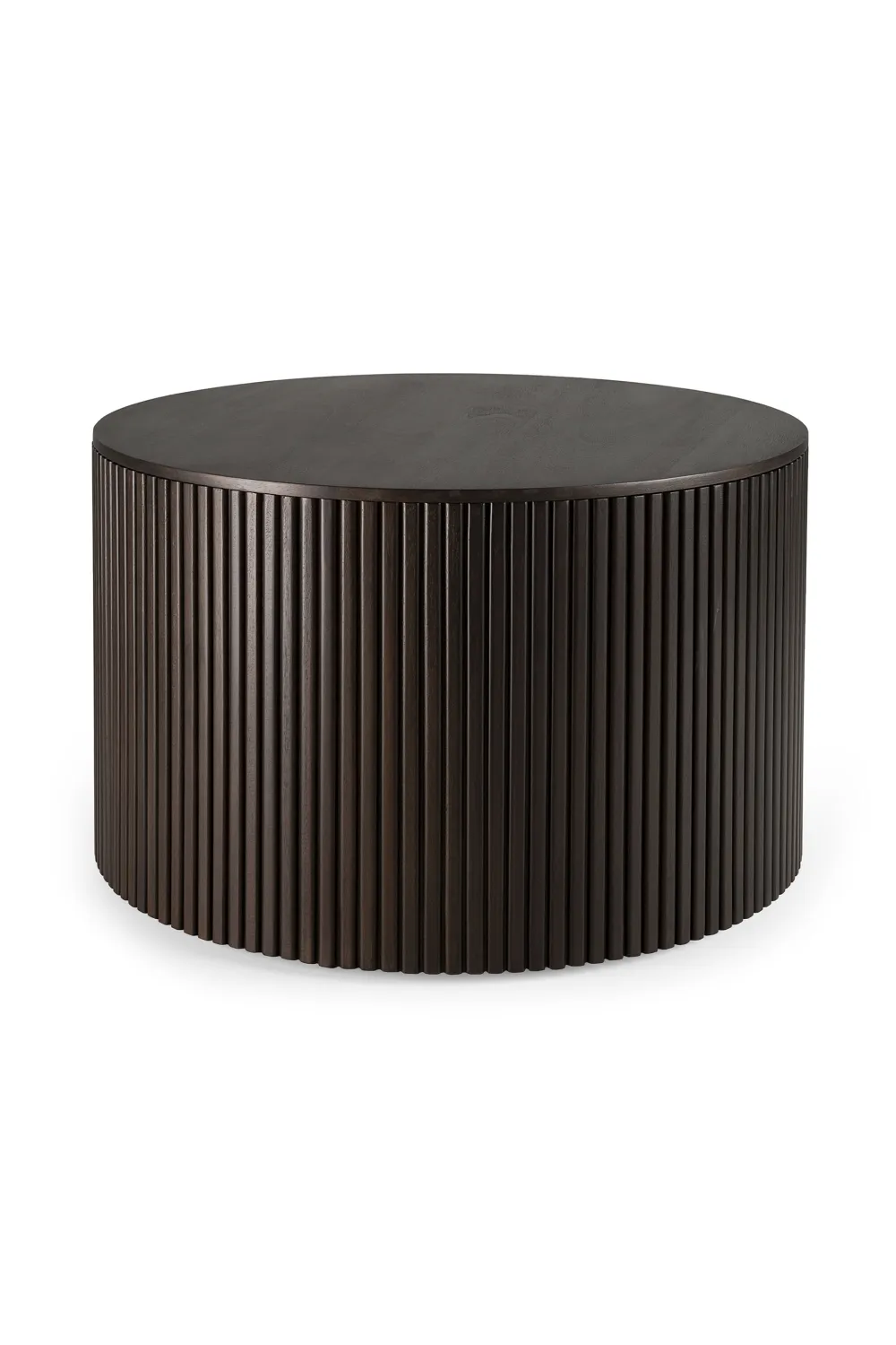 Sculptural Round Storage Coffee Table