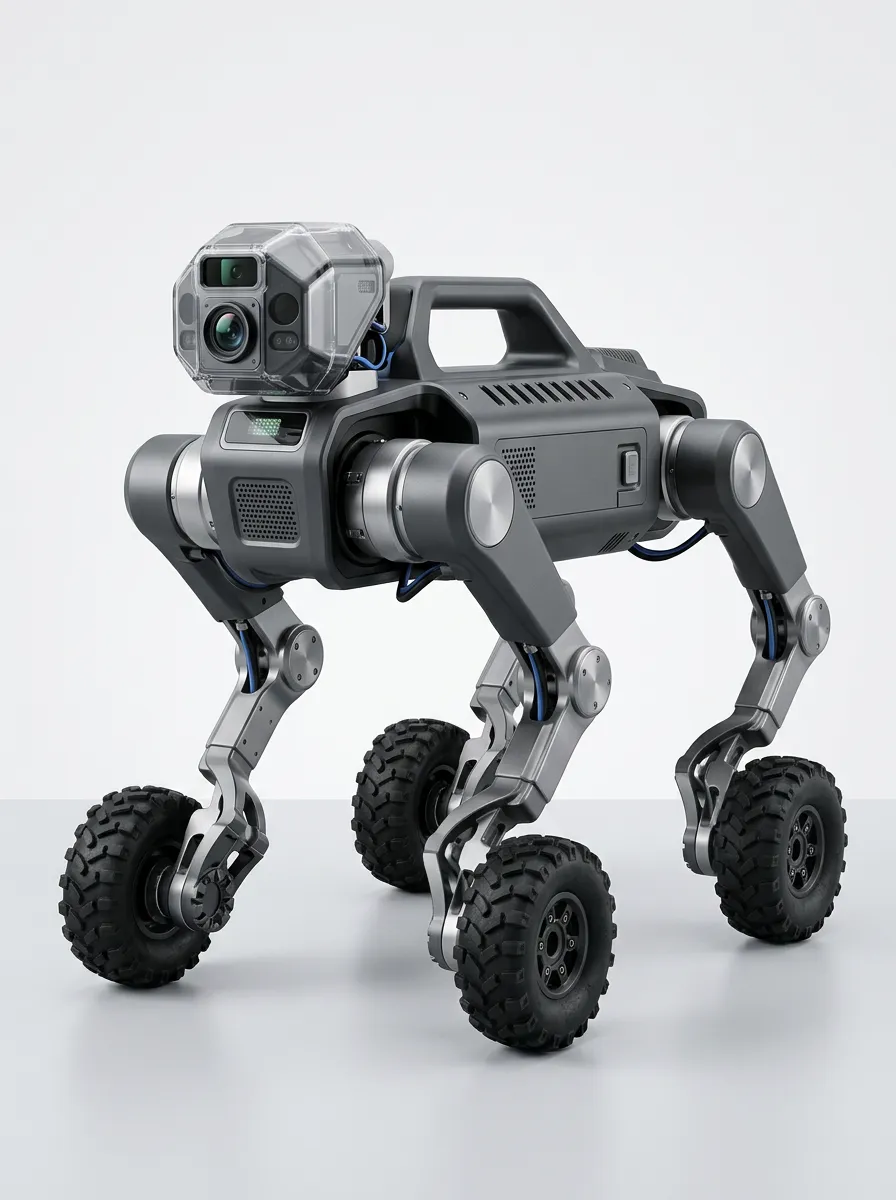 Camera-Equipped Electronic Robot Dog