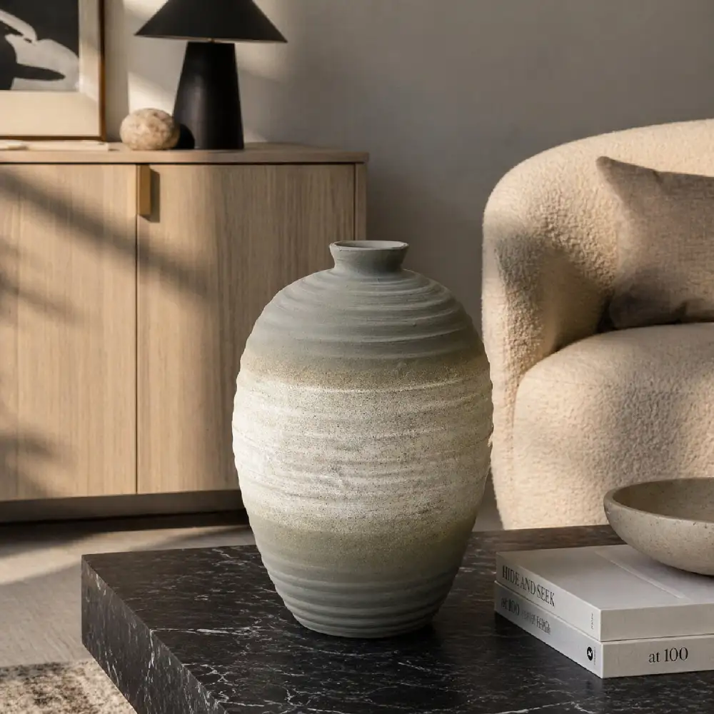 Glazed Ceramic Vase