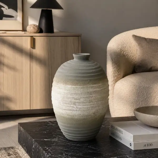 Glazed Ceramic Vase