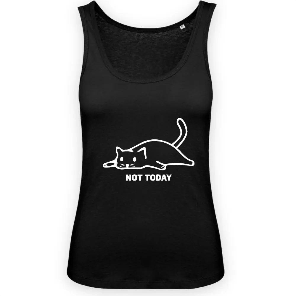 Refusal Cat Graphic Tank