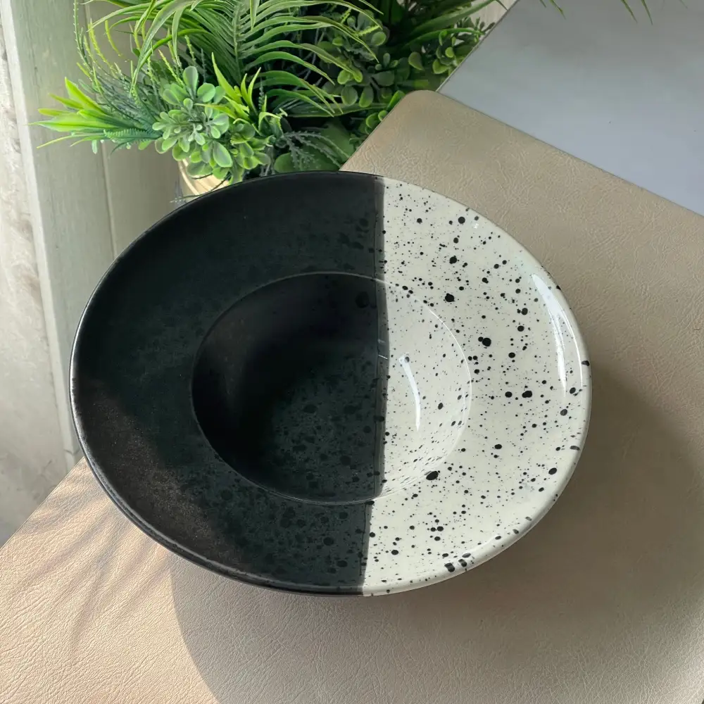 Modern Table Ceramic Pasta Plate