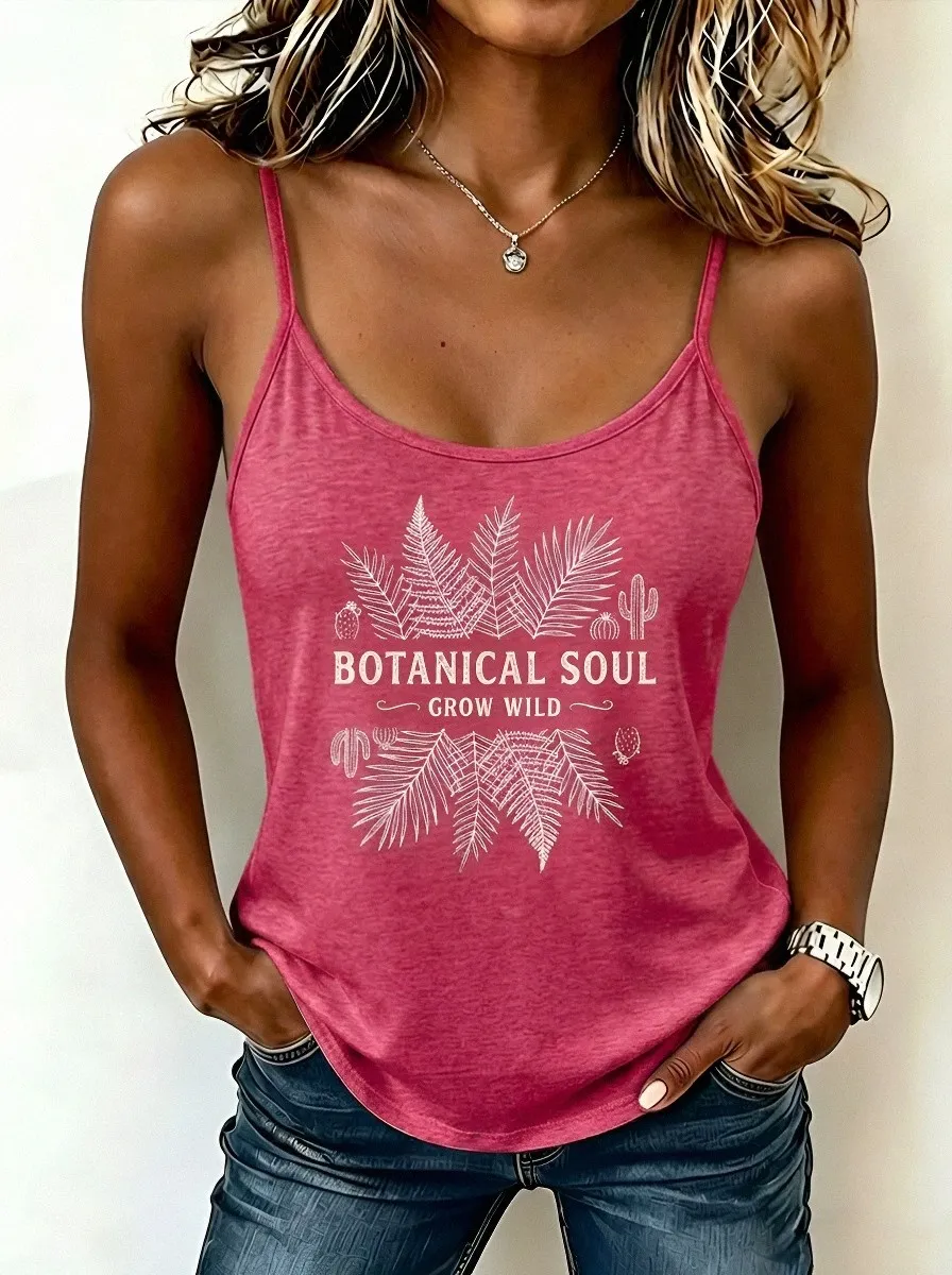 Botanical Soul Cactus Tank Top
