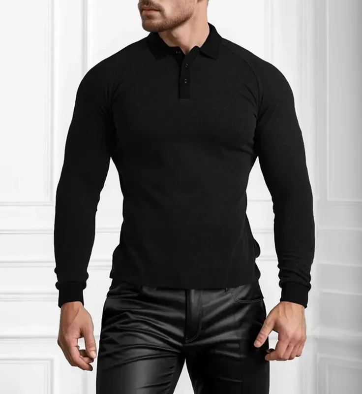 Black Soft Knit Sweater