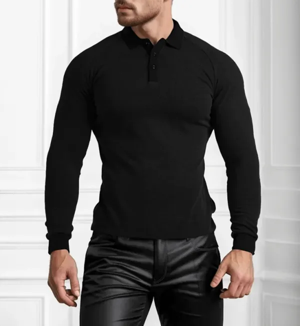 Black Soft Knit Sweater