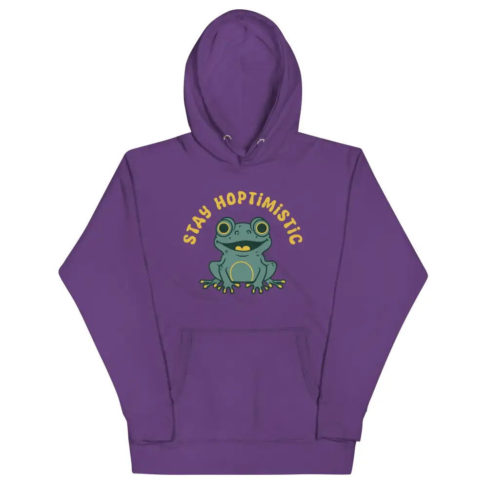 Healing And Optimistic Print Hoodie