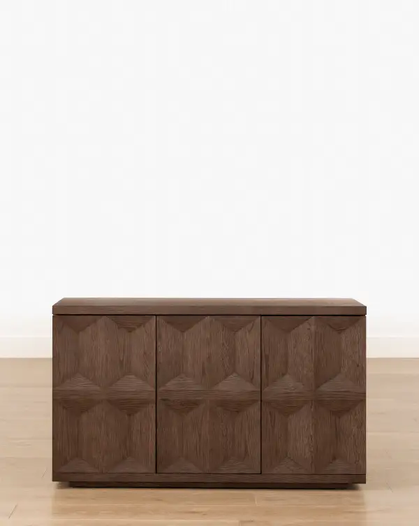 Carved Oak Sideboard
