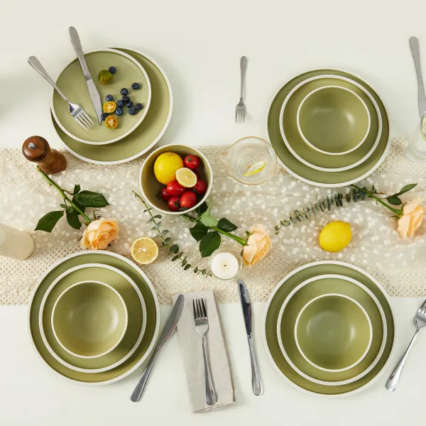 Speckled Stoneware Tableware Set