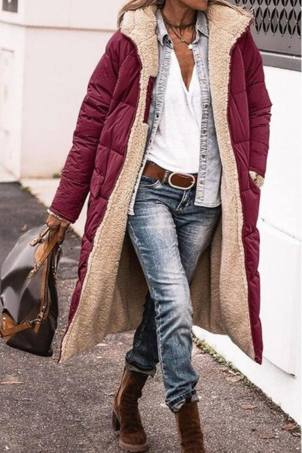 Textured Comfortable Coat