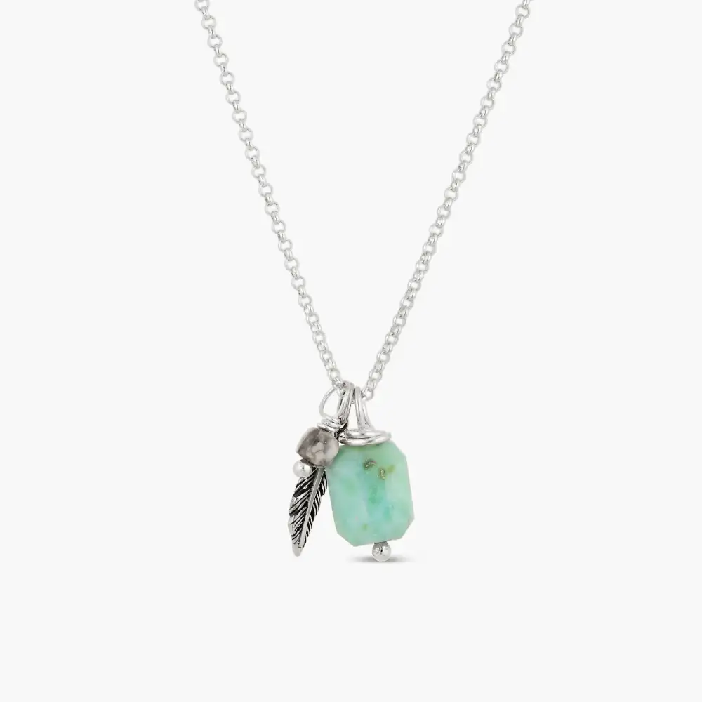 Larimar Howlite Necklace