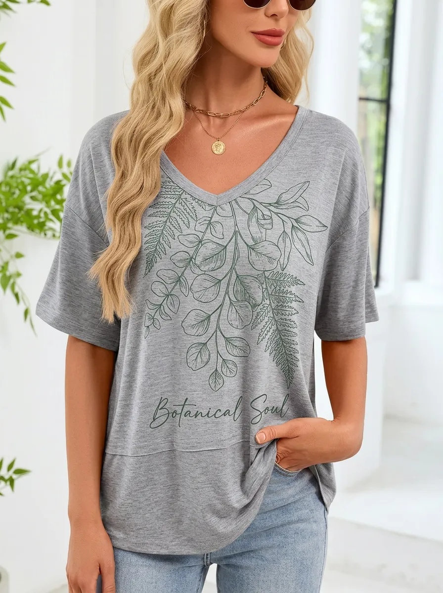 Botanical Soul Nature T-Shirt Classic