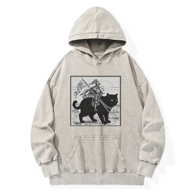 Knight Cat Rider Hoodie