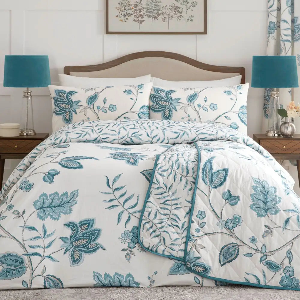 Refined Bedroom Printed Brushed Cotton Duvet Cover Set