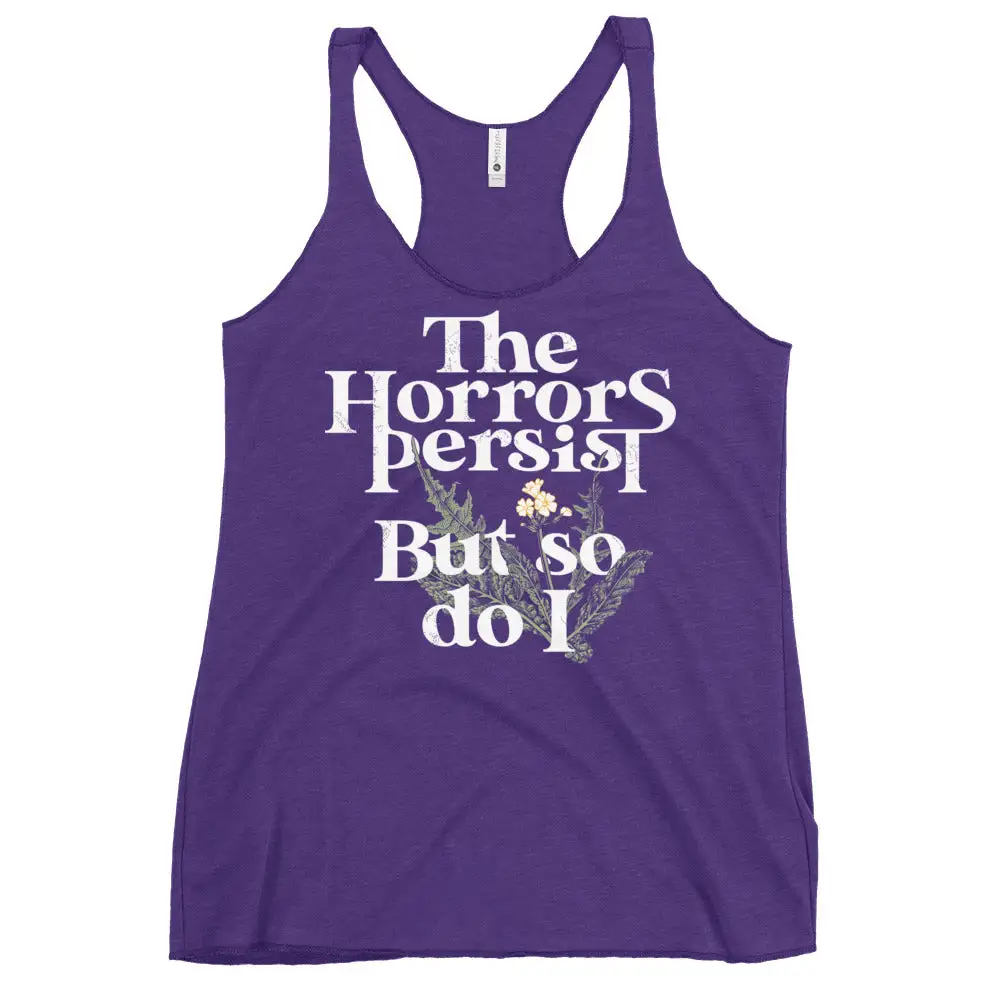 Horrors Persist Racerback Tank