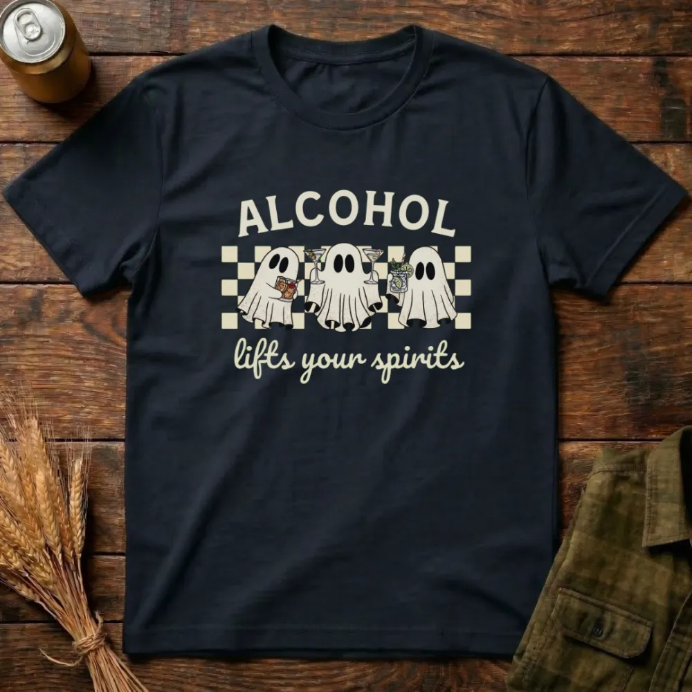 Lift Your Spirit Graphic Cotton T-Shirt