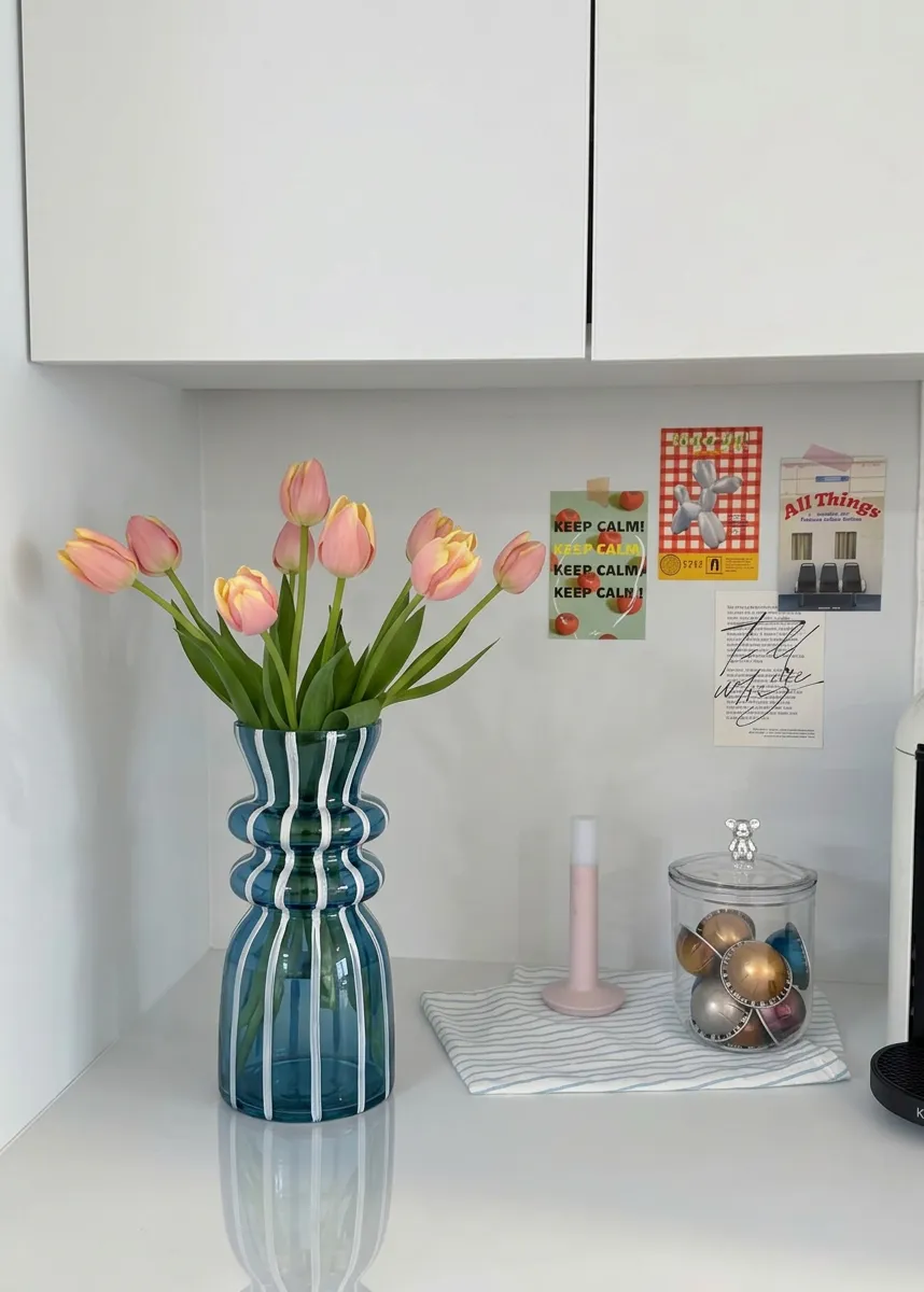 Bellora Strip Glass Vase Large