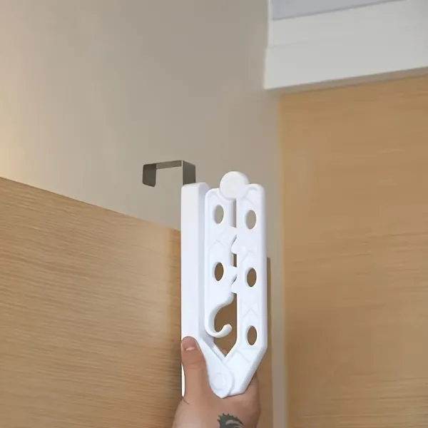 2 Pcs Foldable Closet Hanger Rack