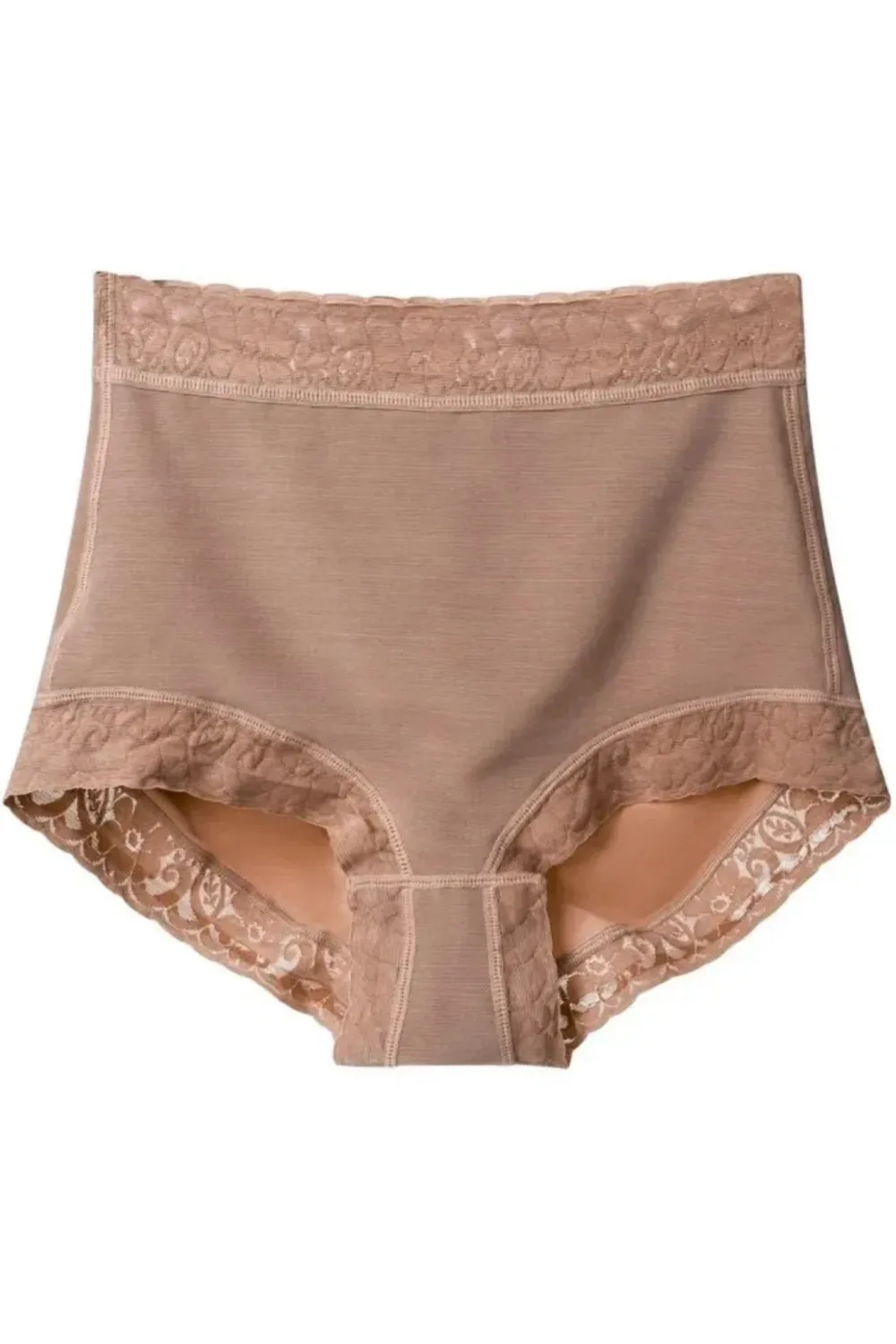 High Waist Power Mesh Shaping Brief