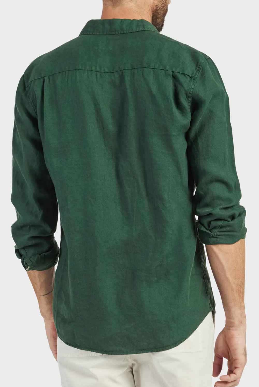 Classic Cotton Casual Long Sleeve Button Up Shirt