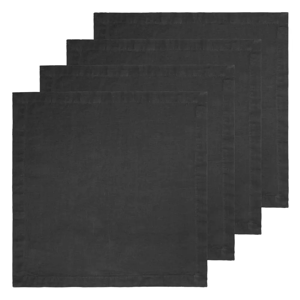 Distinctive Prewashed Linen Napkin Set