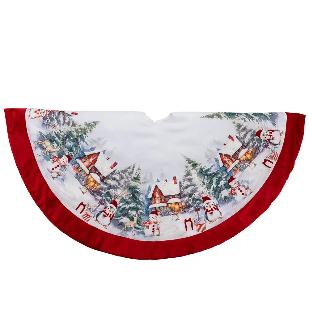 Beaded Velvet Tree Skirt
