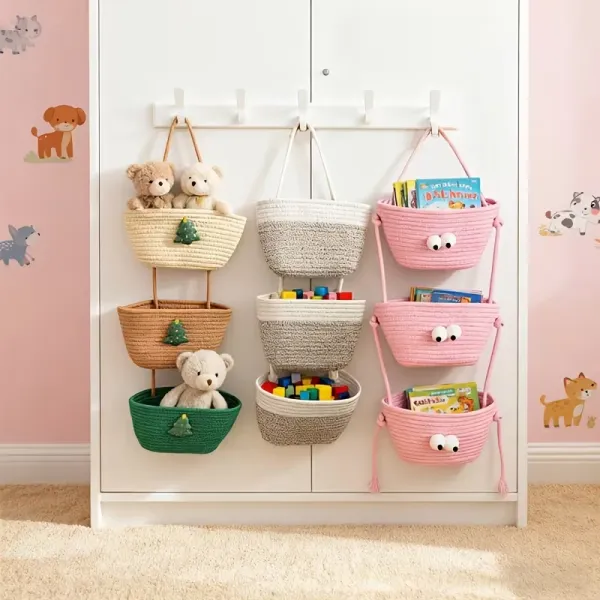 3-Tier Hanging Storage Basket
