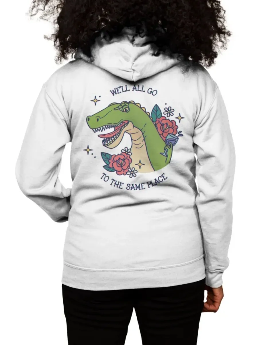 Funny Dinosaur Cocktail Hoodie