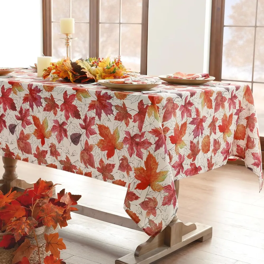 Autumn Maple Leaf Tablecloth