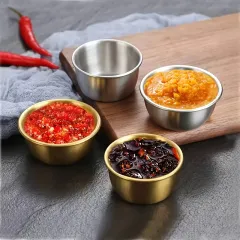 Multi-Use Stainless Steel Seasoning Bowls