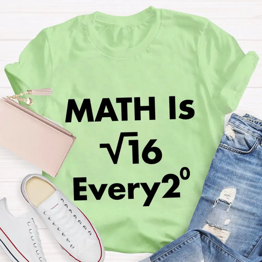 Math Is Every  Math Teacher T-Shirt