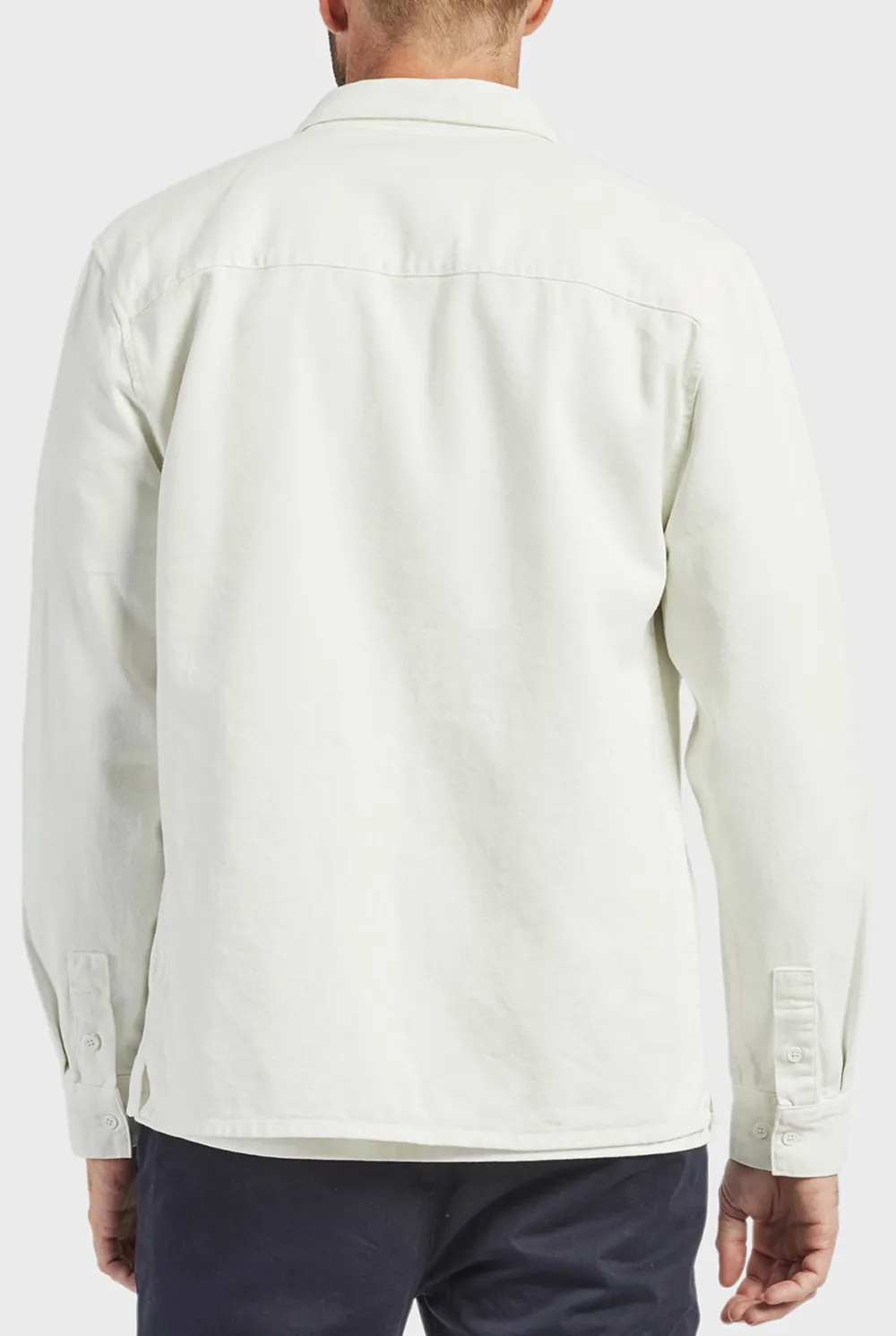 Casual Style Overshirt-Aloe beige