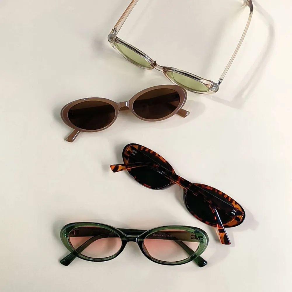 Oval Small Retro Sunglasses