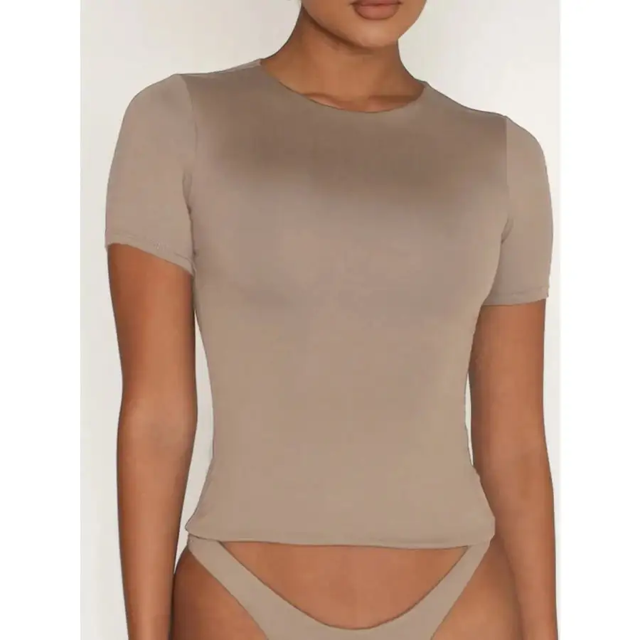 Women's Short-Sleeve Swim Top