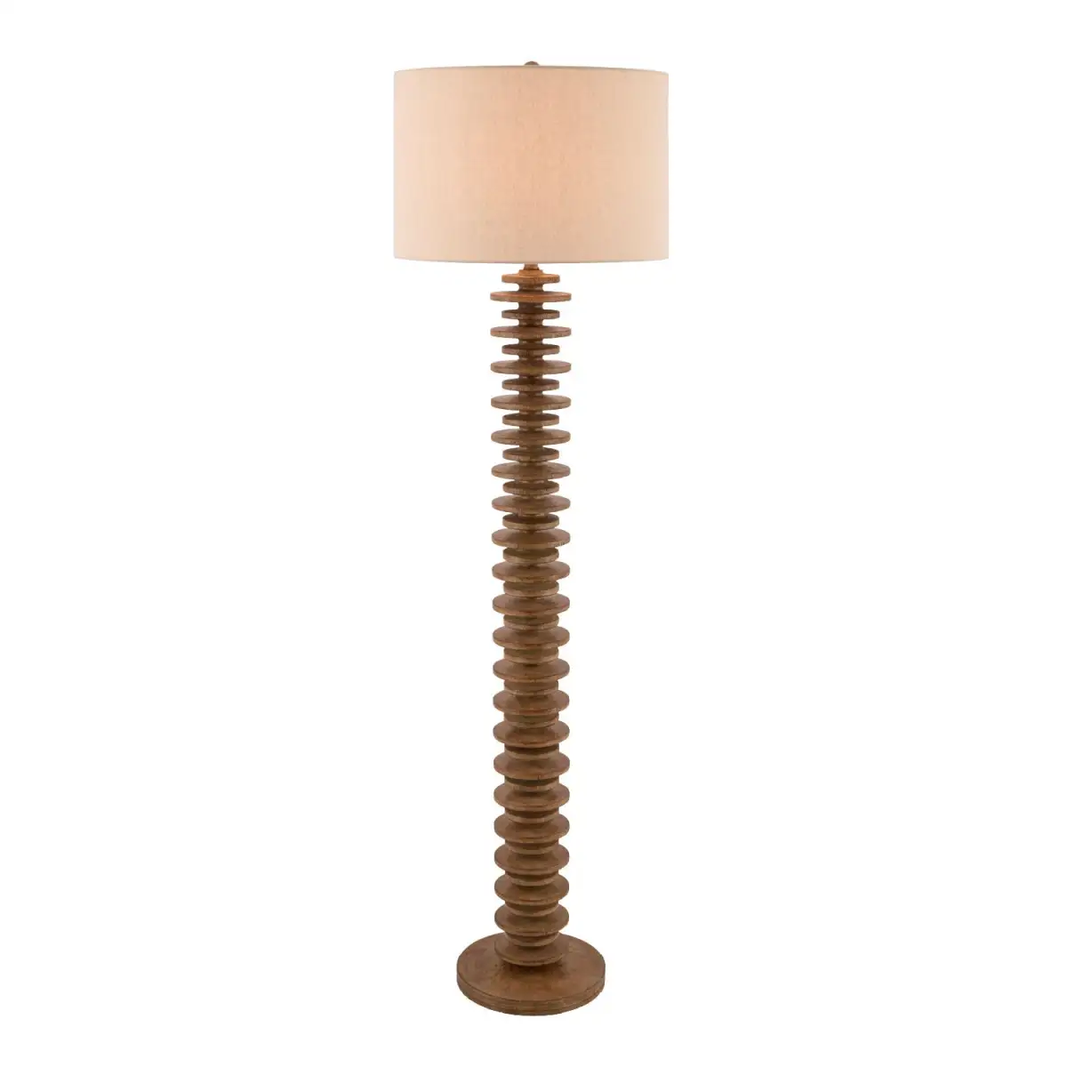 Minimal Stacked Floor Lamp