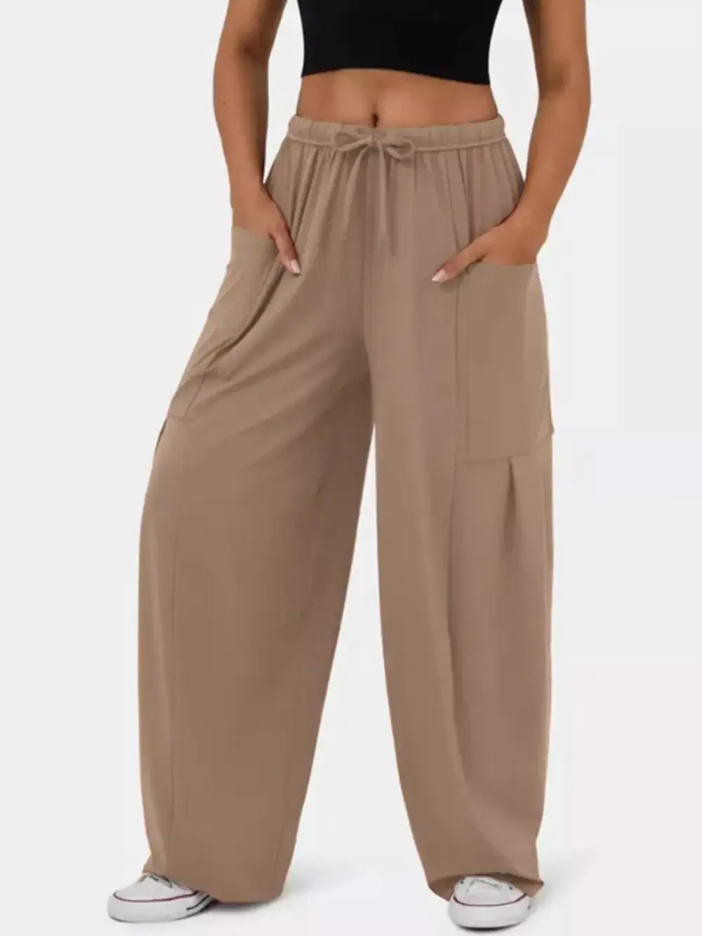 Casual Wide Leg Trousers