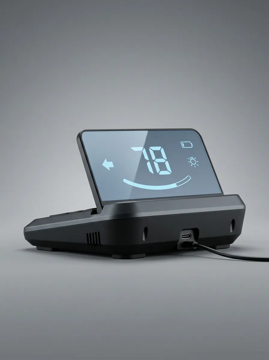 Wall-Mounted Digital-Speedometer Head-Up HUD Car HUD Display