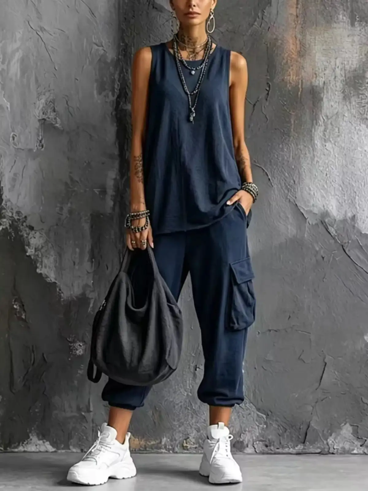 Cargo Pants Matching Set