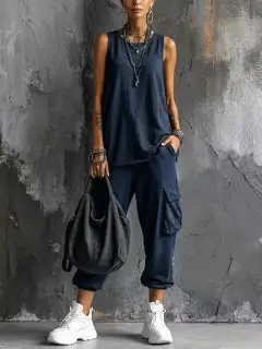 Cargo Pants Matching Set