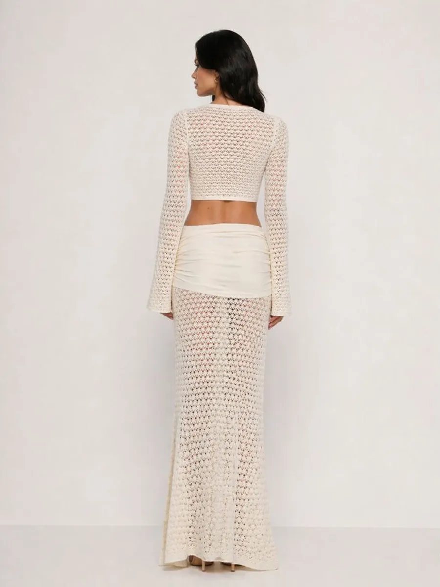 Gracelyn Elegant Resort-Style Cutout Two-Piece Set
