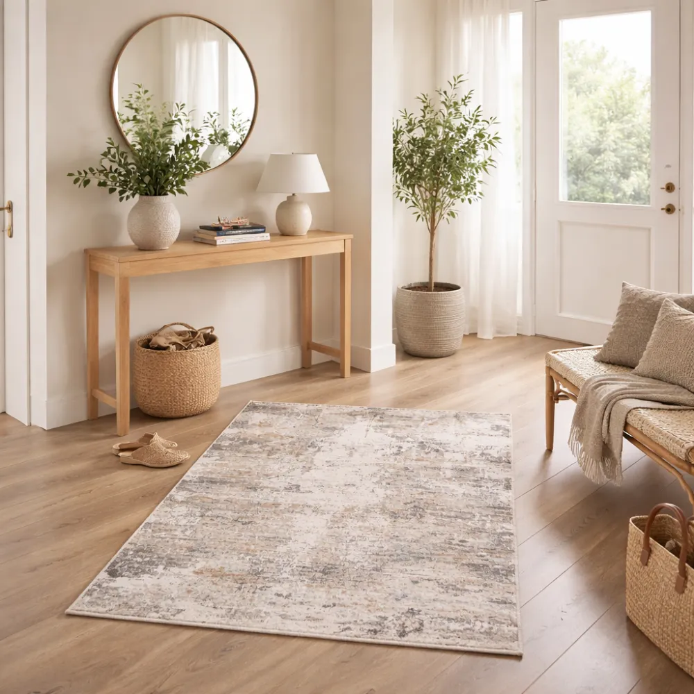 Woven Viscose Blend Carpet