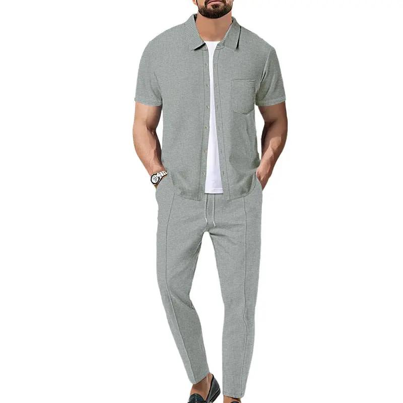 Button Shirt Set