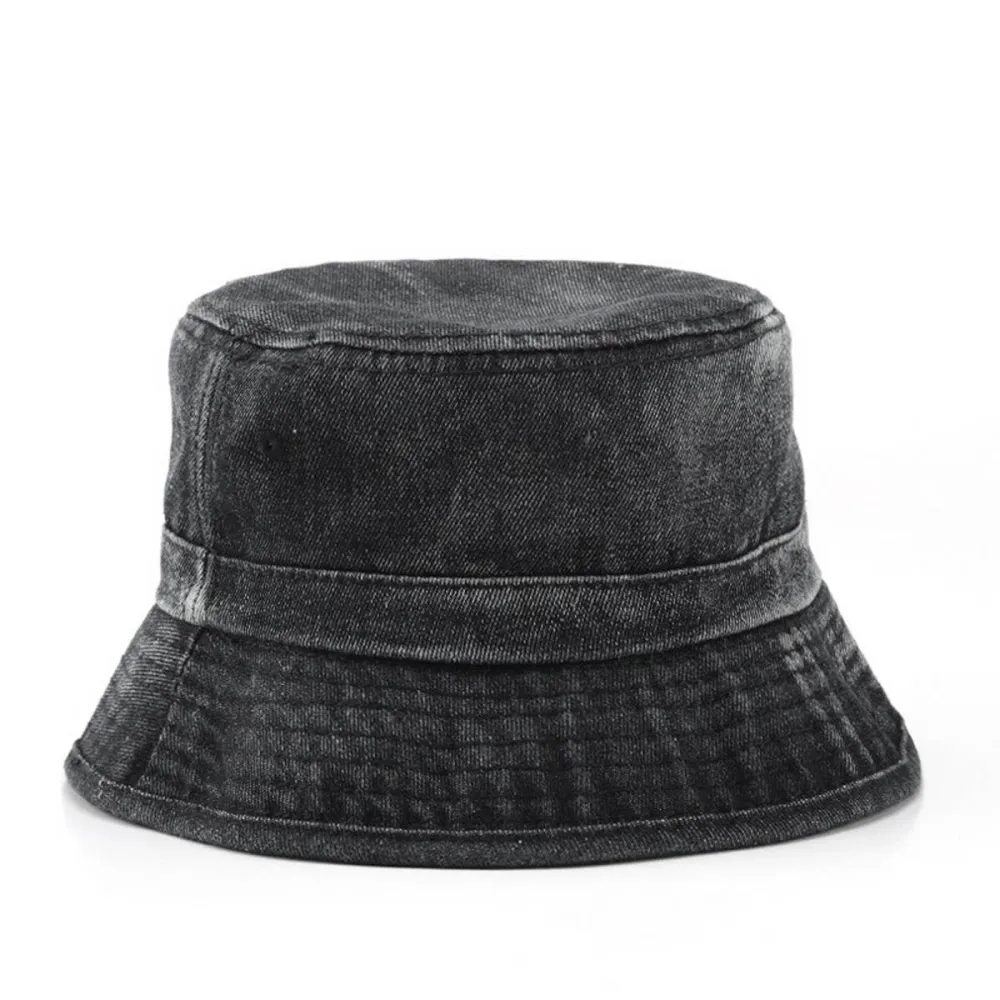 Relaxed Denim Bucket Hat