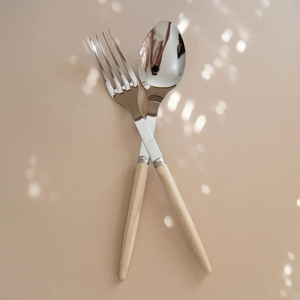 Wood Handle Serving Utensils