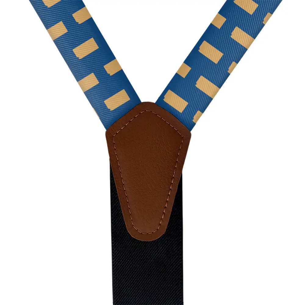 Crisp Pattern Motif Suspenders
